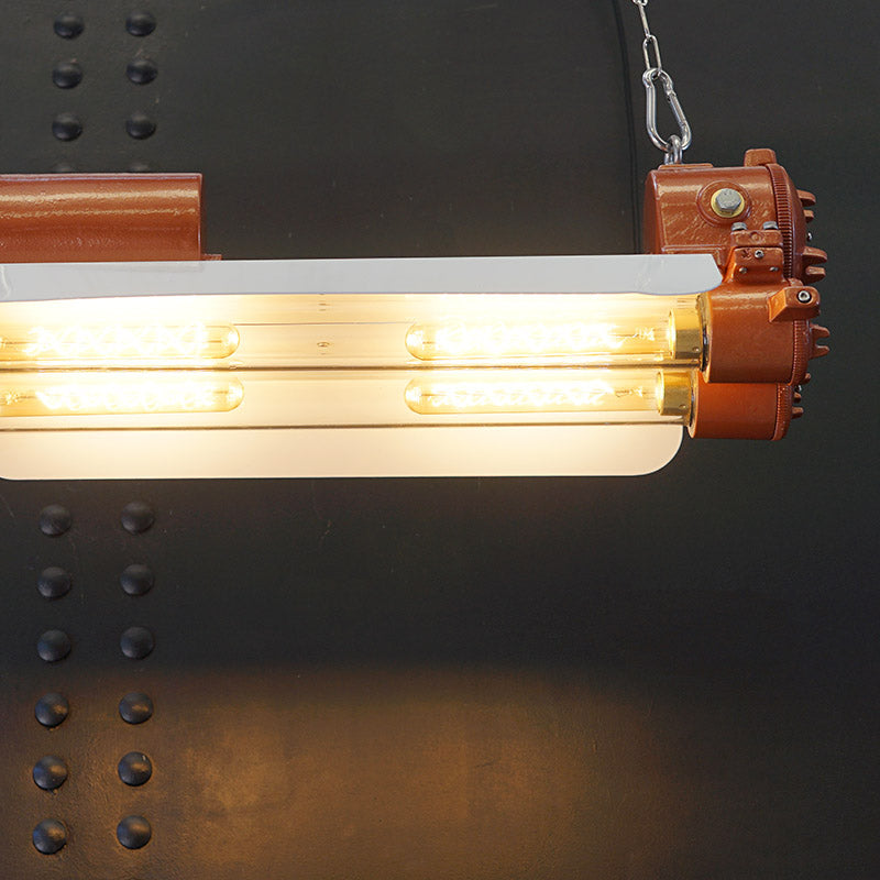 Explosion Double Tube Lights - Copper Trinity Marine