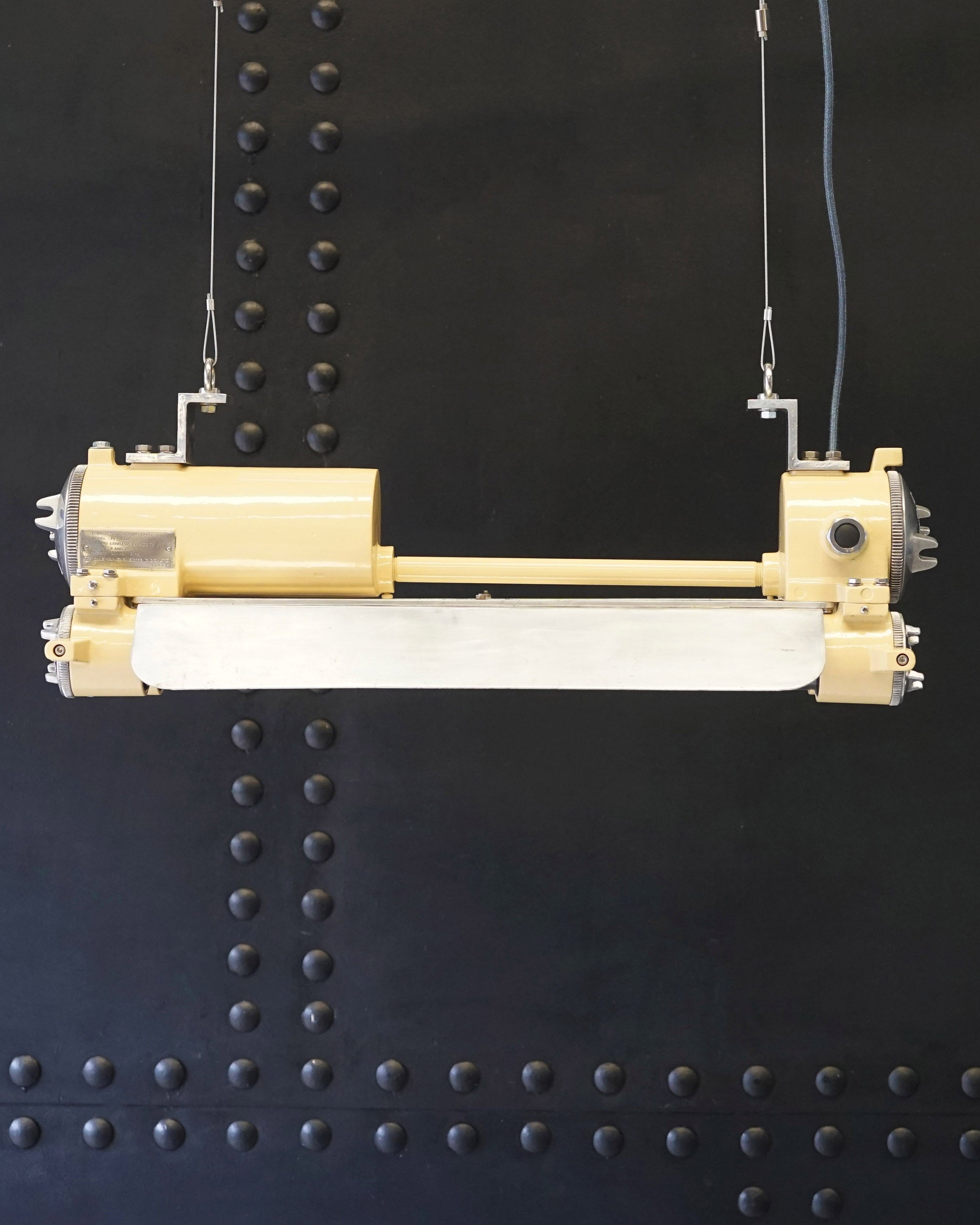 Explosion Twin Tube Pendant Light - Sand Dune Trinity Marine