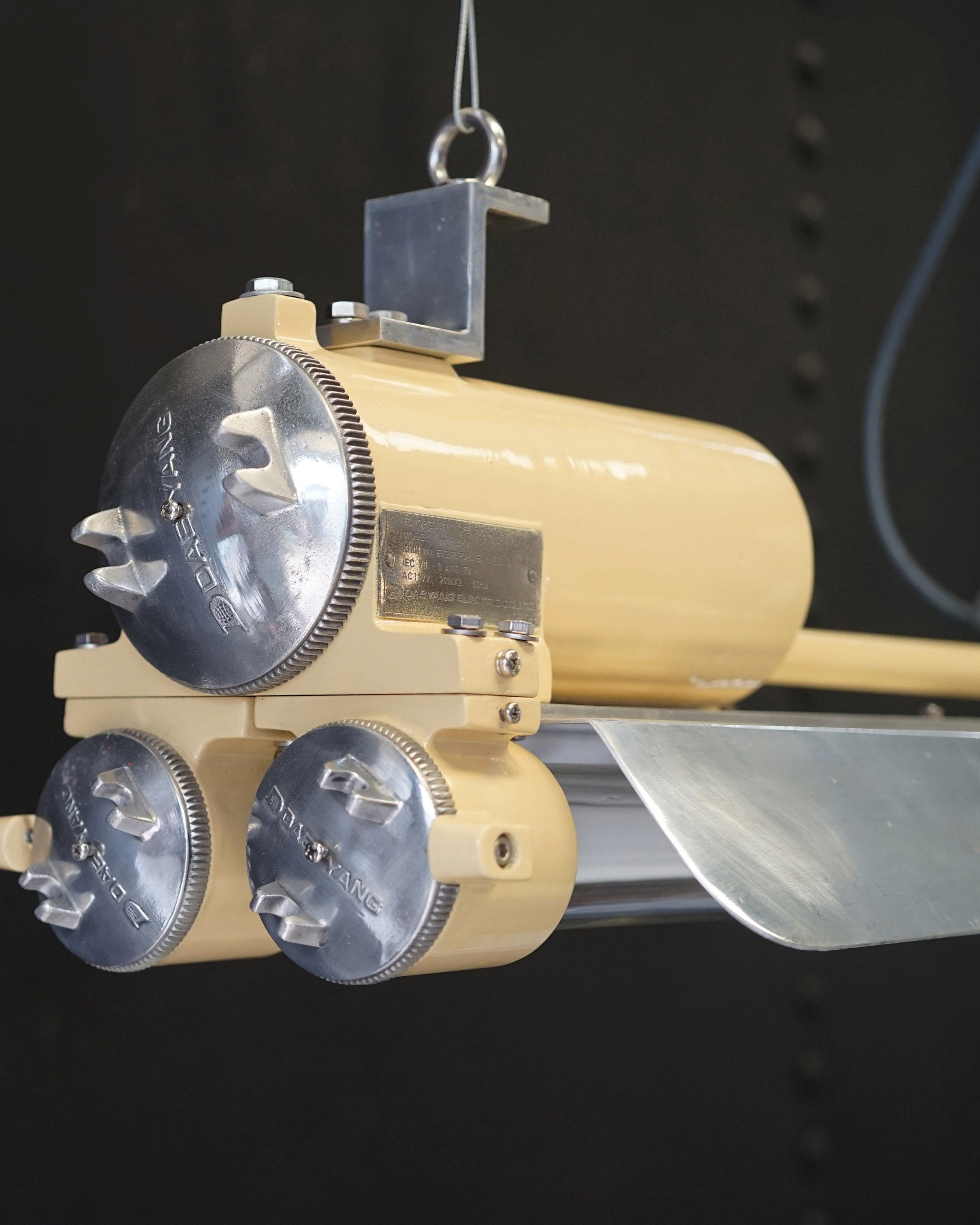 Explosion Twin Tube Pendant Light - Sand Dune Trinity Marine