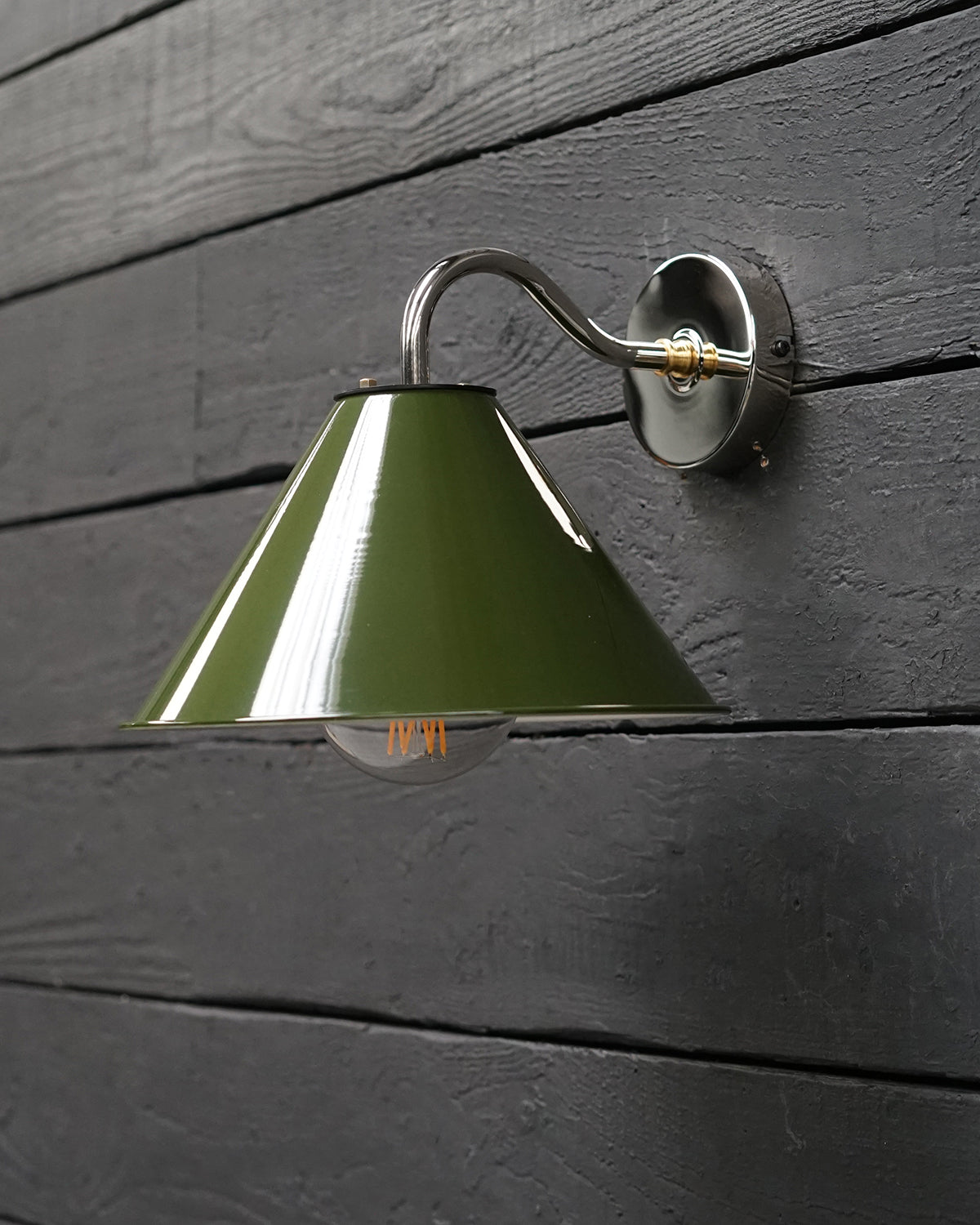 Field Conical Wall Sconce Light - Aluminium Trinity Marine