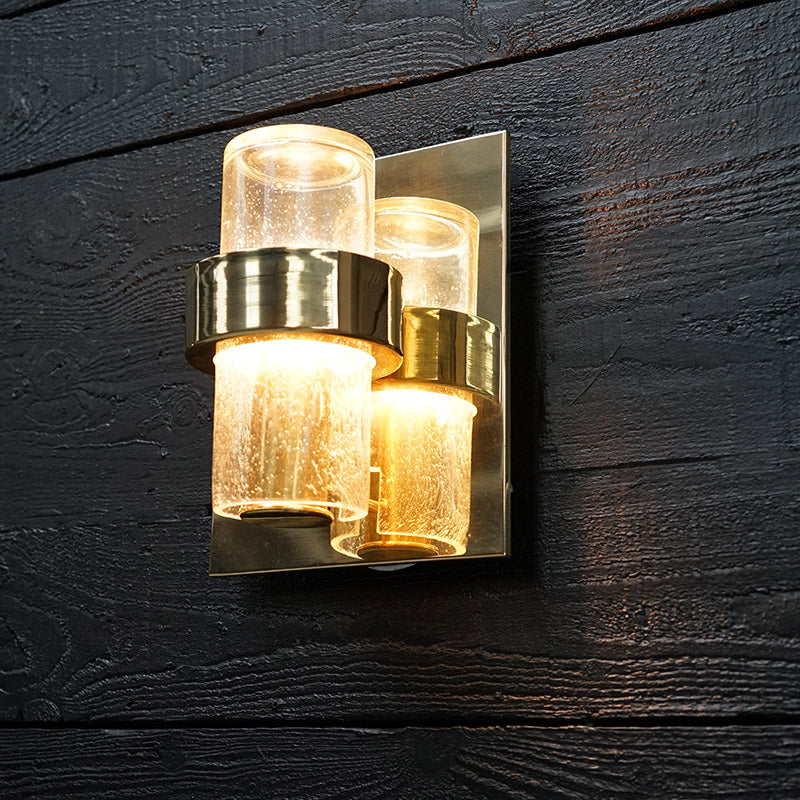 SS France Fjord Deck Brass Wall Sconce Trinity Marine