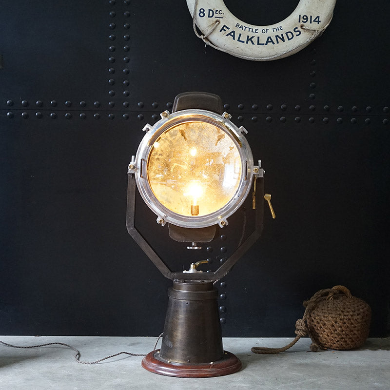 Floor Lamp Patrol Searchlight Ex. Monte Trinity Marine