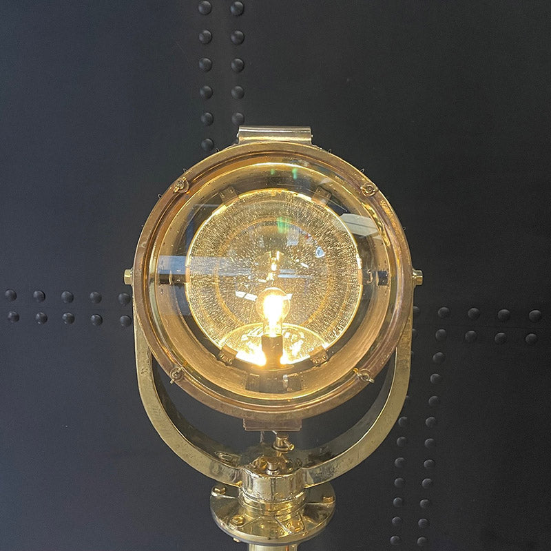 Floor Lamp Brass Ships Searchlight ex MV Atlas Trinity Marine