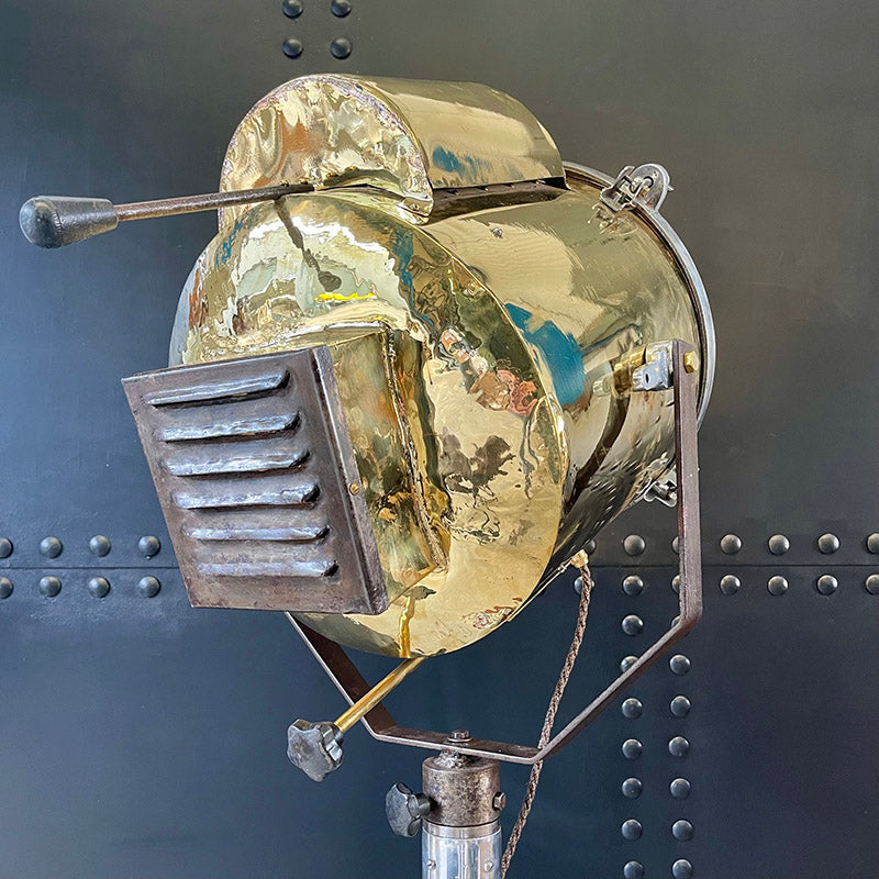 Floor Lamp Ships Searchlight ex MV Blue Moon Trinity Marine