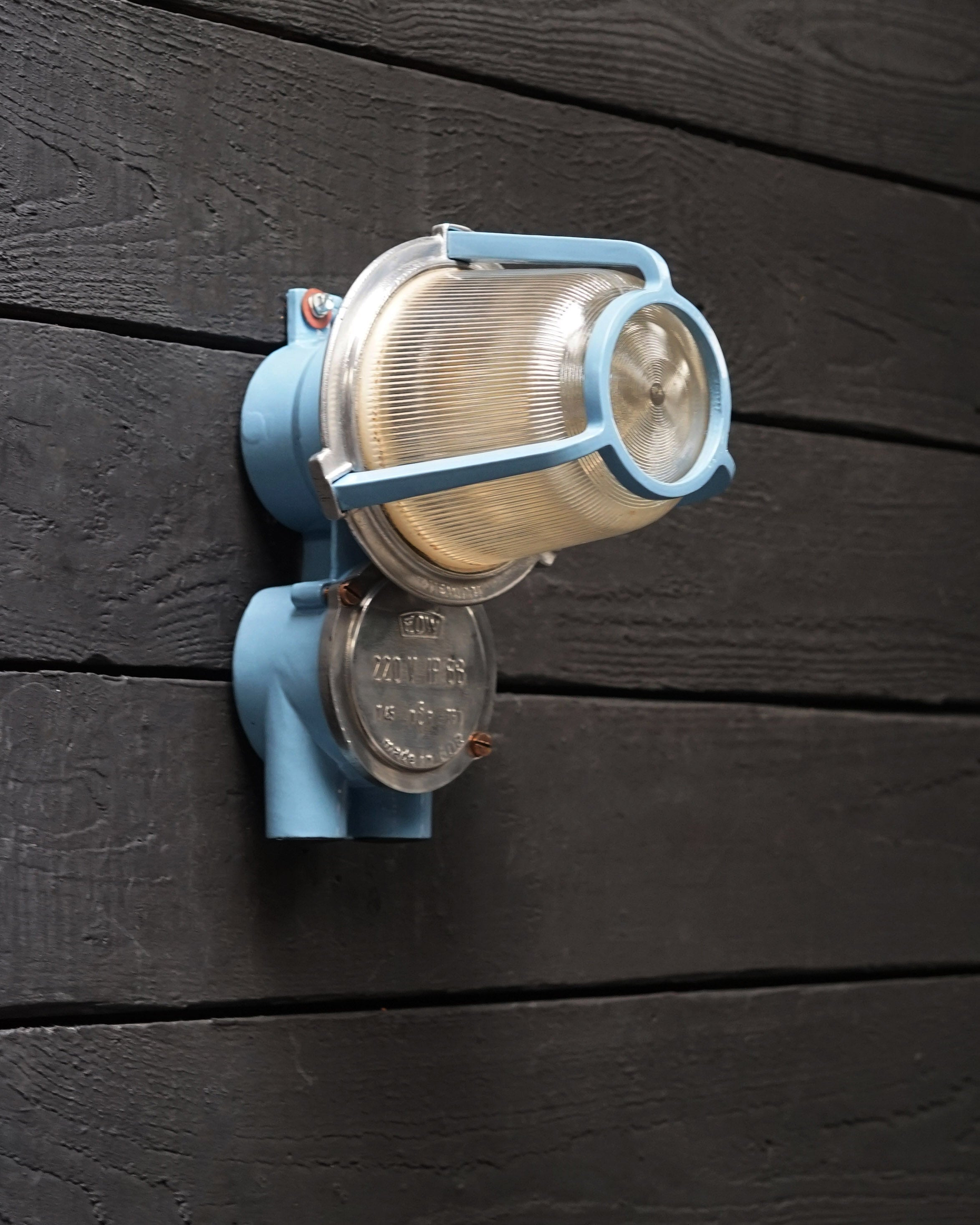 GDR Aluminium Ships Bulkhead Light EOW - Tradewind Blue Trinity Marine