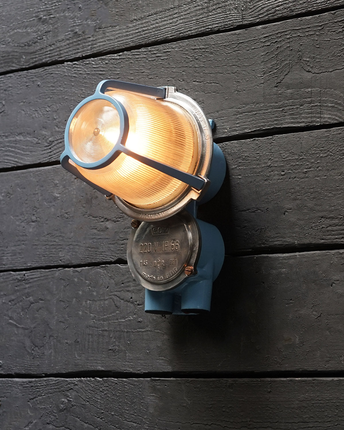 GDR Aluminium Ships Bulkhead Light EOW - Tradewind Blue Trinity Marine
