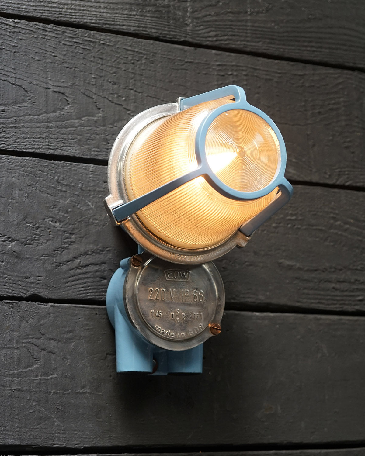 GDR Aluminium Ships Bulkhead Light EOW - Tradewind Blue Trinity Marine