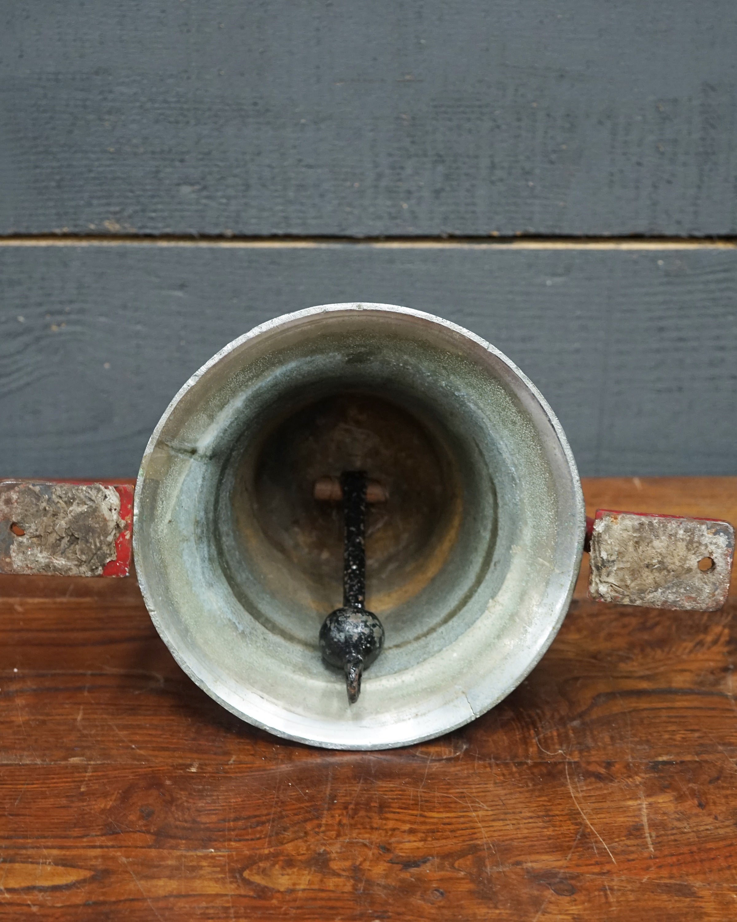 Vintage Green Goddess Fire Bell Trinity Marine
