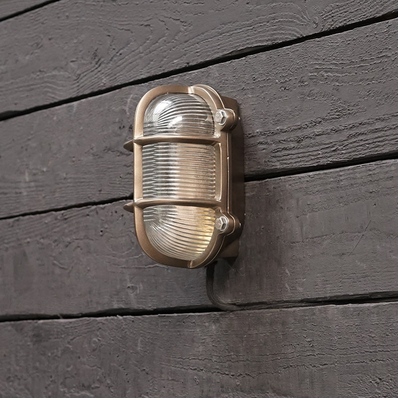 Oval Bulkhead Light - Gun-Metal Finish Trinity Marine