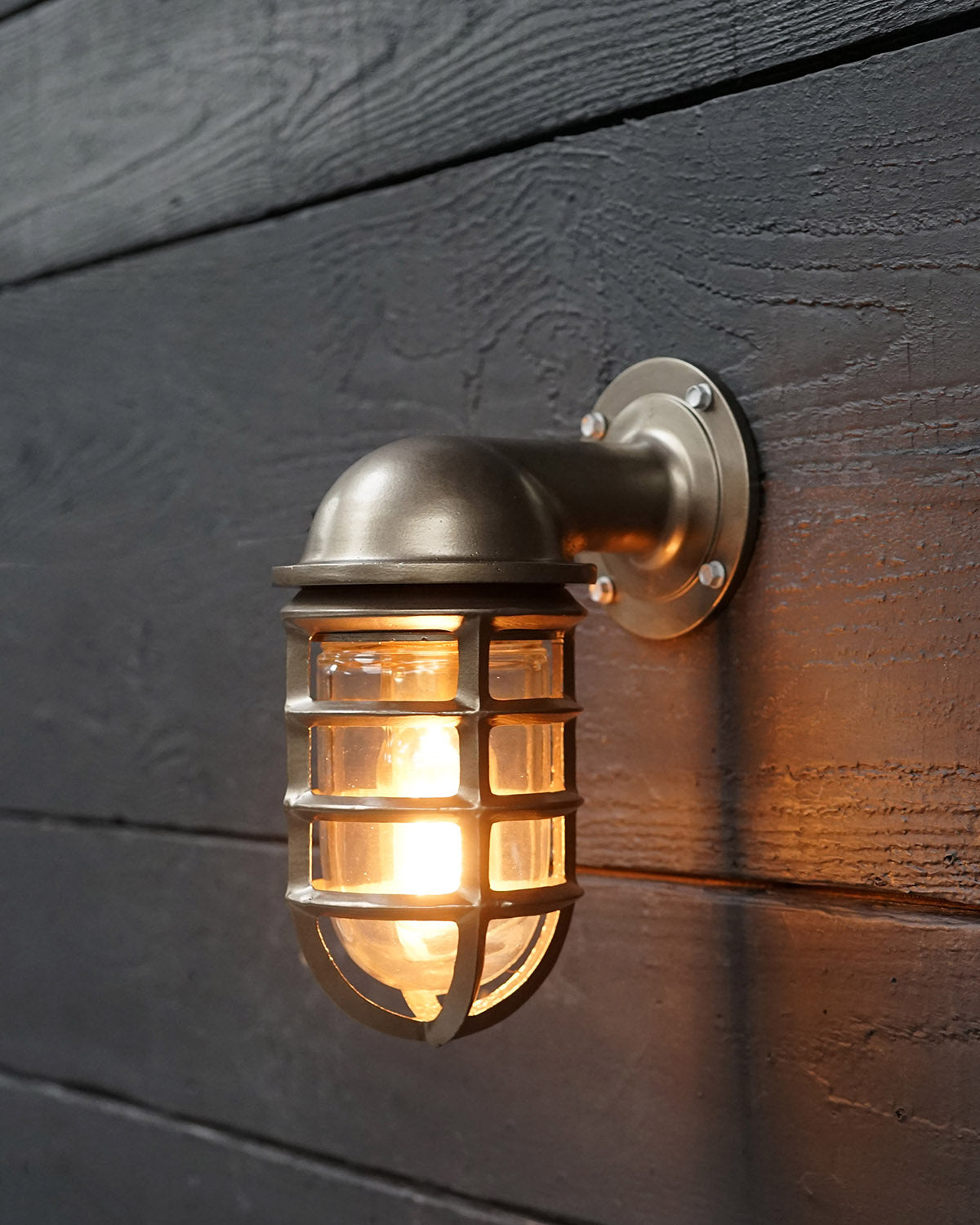 US Patt. Ships Passage Wall Light - Gun Metal Trinity Marine