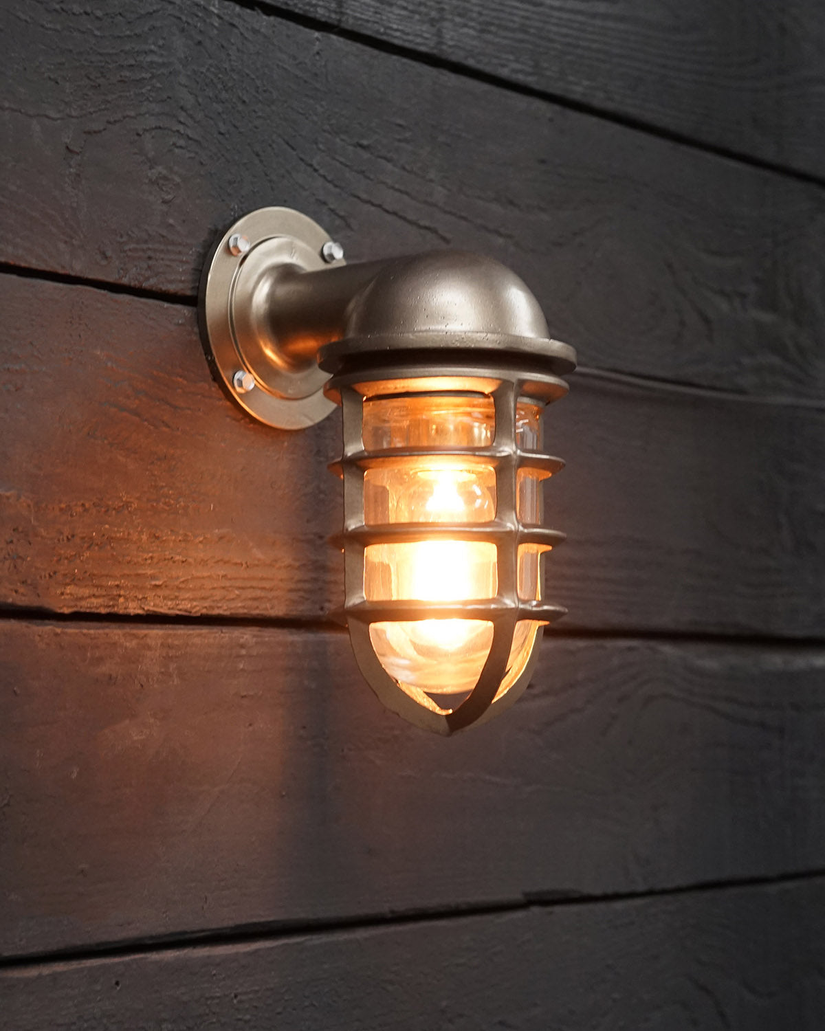 US Patt. Ships Passage Wall Light - Gun Metal Trinity Marine
