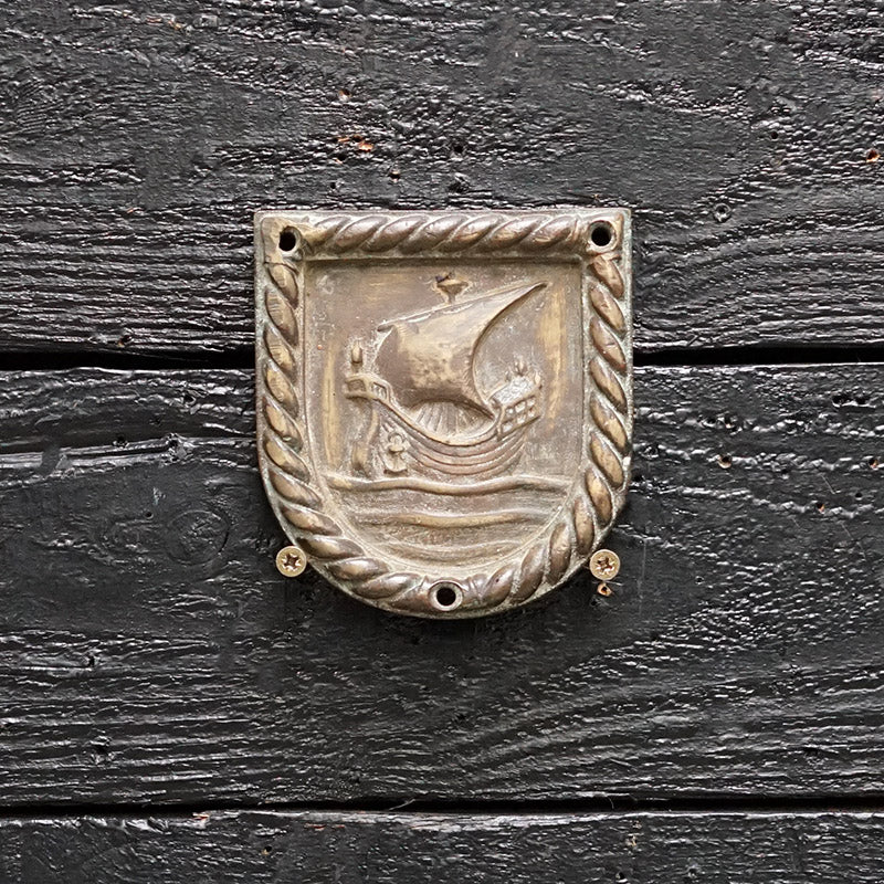 HMAS Voyager Chatham Patt. Boat Badge - 1918 Trinity Marine