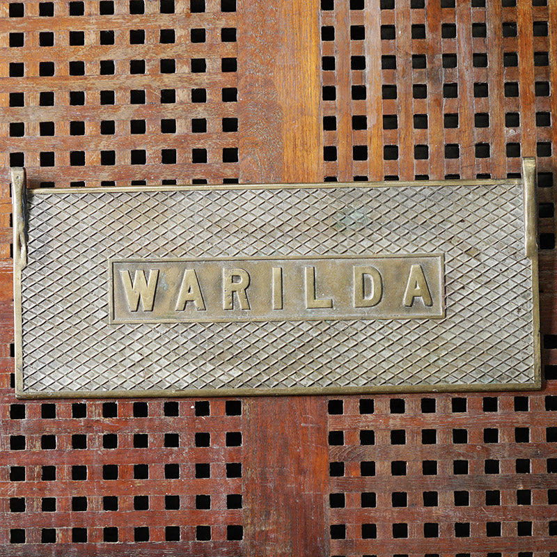 HMAT Warilda Treadplate Trinity Marine