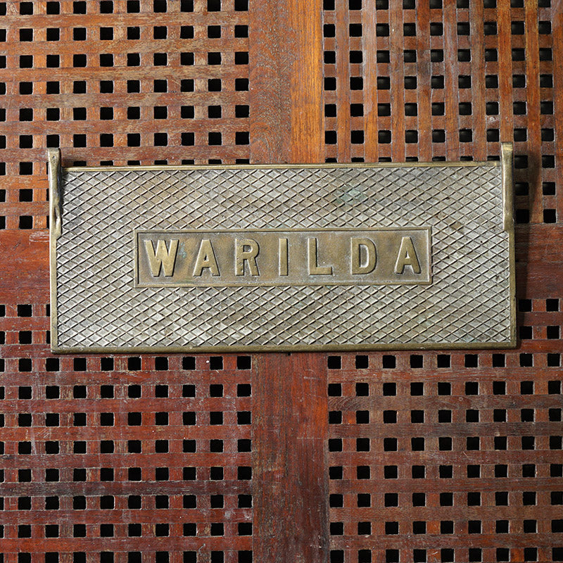 HMAT Warilda Treadplate Trinity Marine