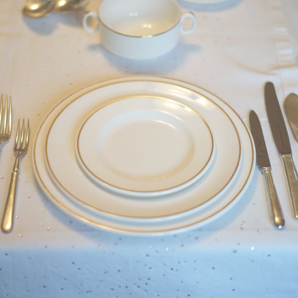 HMS Ark Royal and HMS Invincible – 6.5in China Plates x 4 Trinity Marine