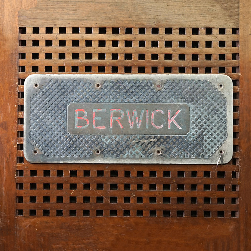 HMS Berwick Tread Plate 1927