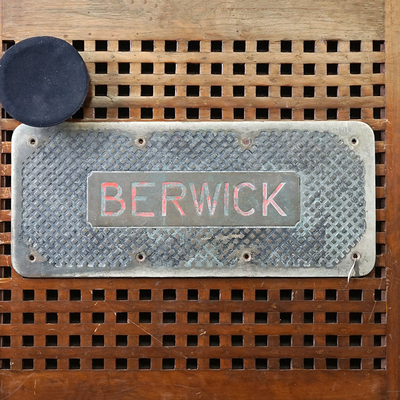 HMS Berwick Tread Plate 1927