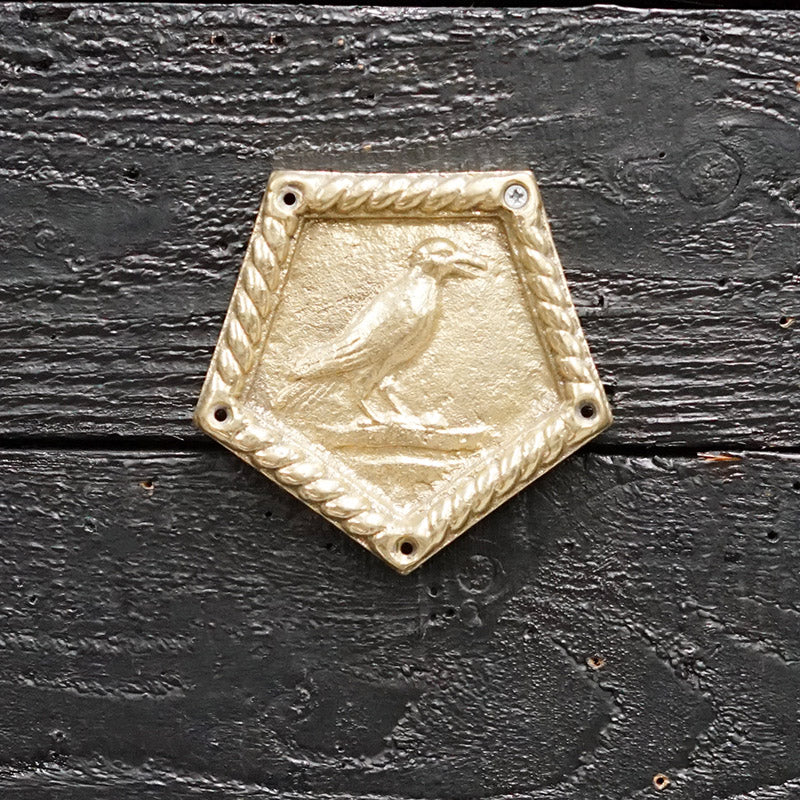 HMS Canterbury Boat Badge - 1915