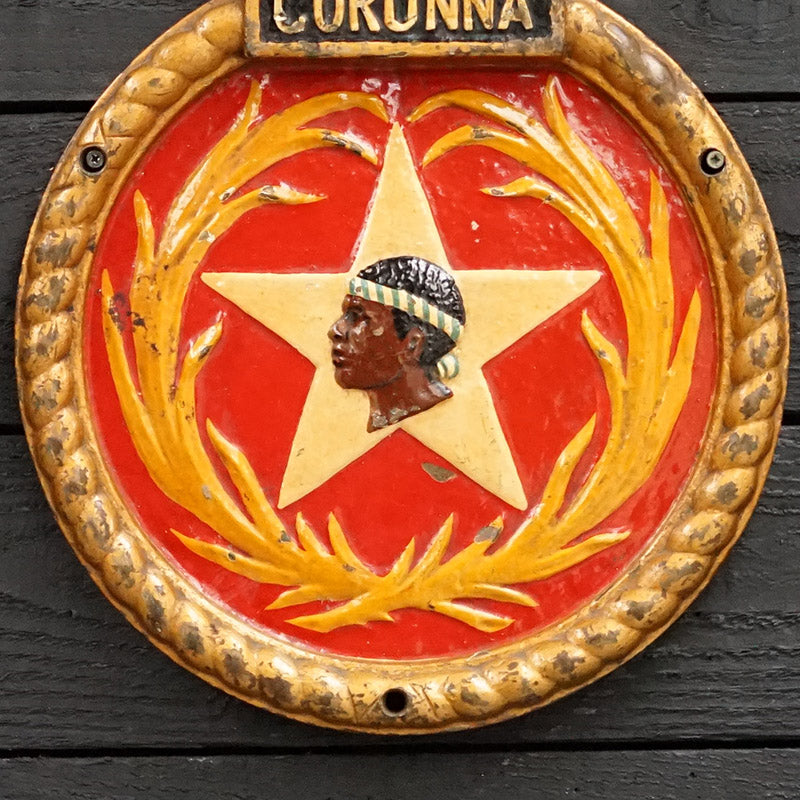HMS Corunna Screen Badge - 1945 Trinity Marine