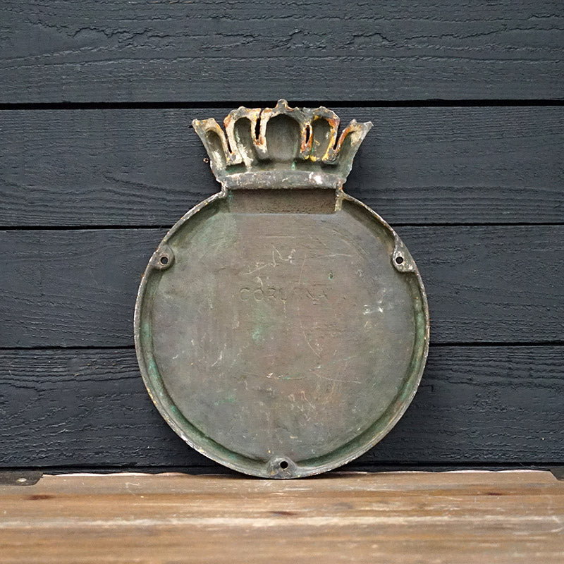 HMS Corunna Screen Badge - 1945 Trinity Marine