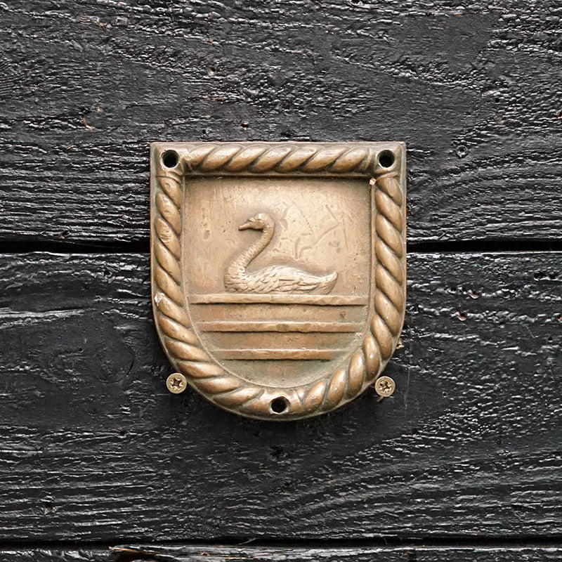 HMS Cygnet Chatham Patt. Boat Badge - 1932 Trinity Marine