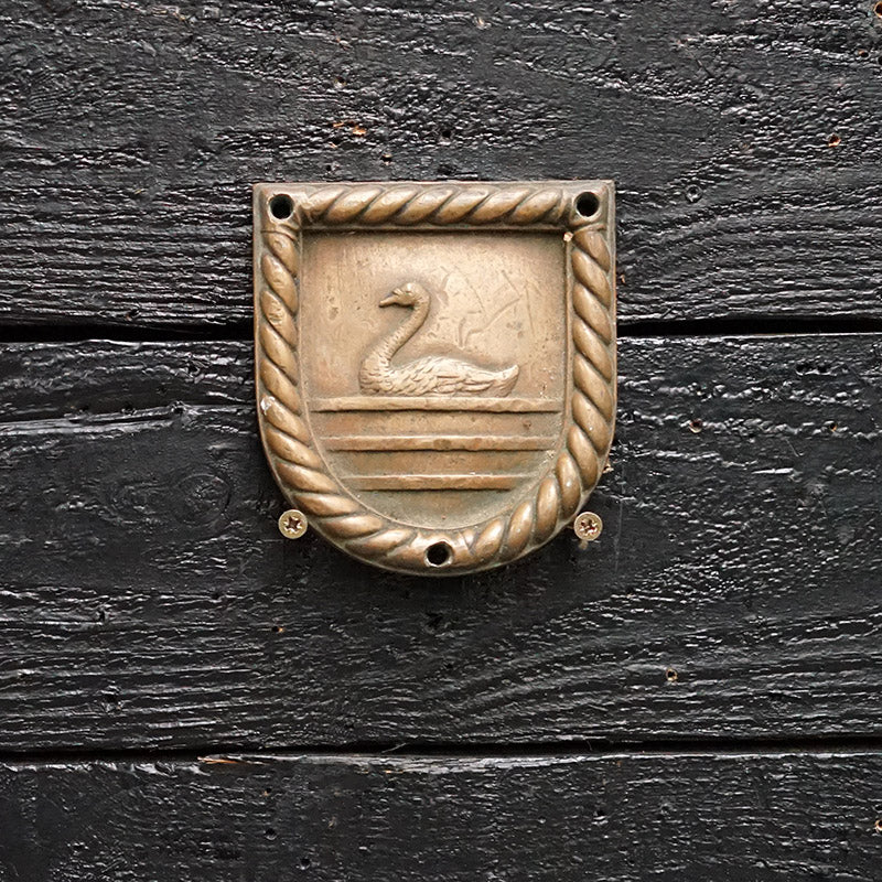HMS Cygnet Chatham Patt. Boat Badge - 1932 Trinity Marine