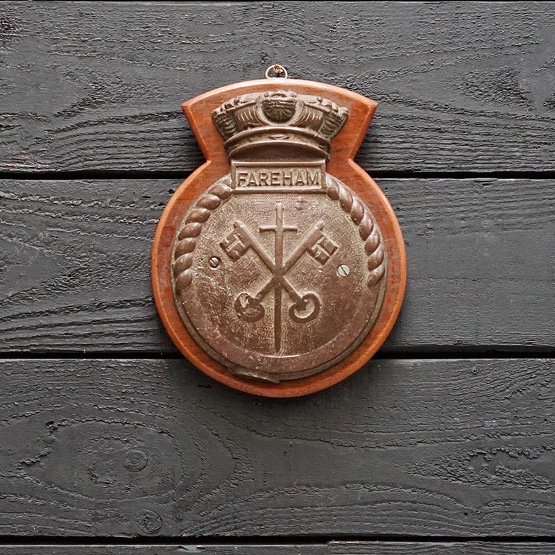 HMS Fareham Ships Badge - 1918 Trinity Marine