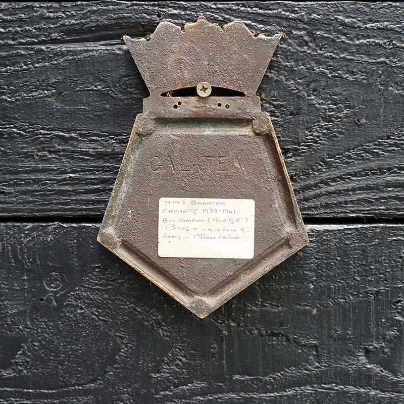 HMS Galatea Gun Tompion - 1935 Trinity Marine