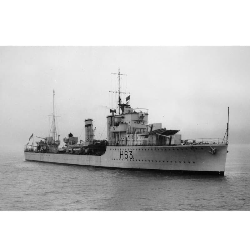 Royal Navy WW2 Boat Badge - HMS Gipsy 1936 Trinity Marine