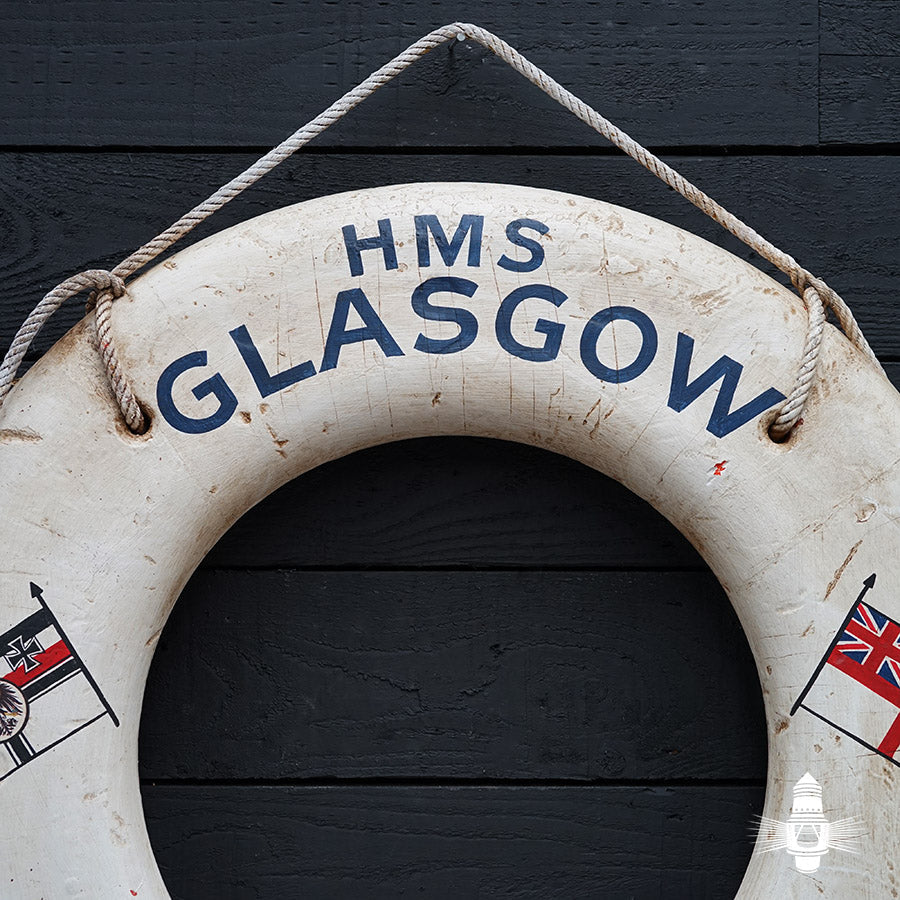 HMS Glasgow Commemorative Life Ring - 1914 Trinity Marine