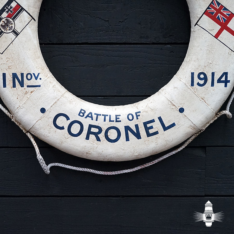 HMS Glasgow Commemorative Life Ring - Battle Of Coronel Trinity Marine