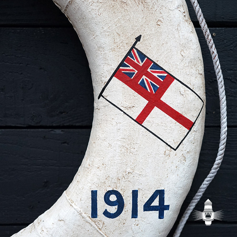 HMS Glasgow Commemorative Life Ring - Battle Of Coronel Trinity Marine