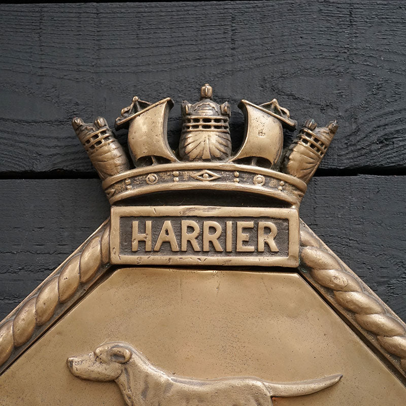 HMS Harrier Screen Badge - 1934 Trinity Marine