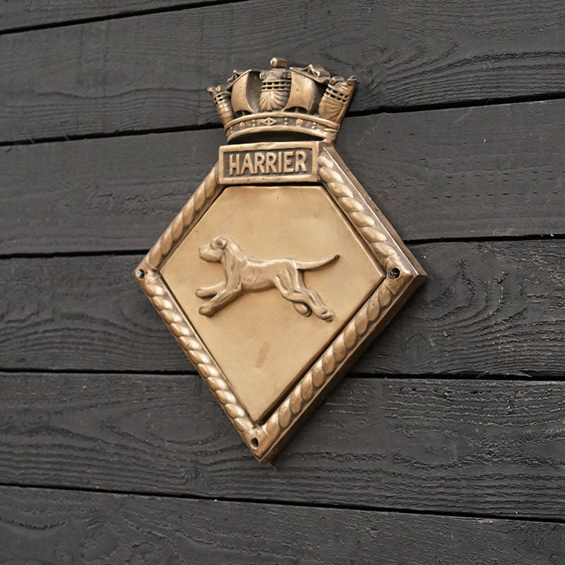 HMS Harrier Screen Badge - 1934 Trinity Marine