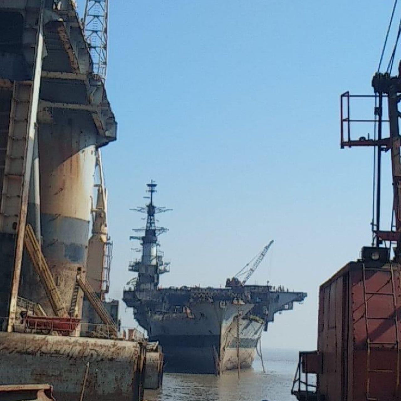 HMS Hermes Grating Coffee Table Trinity Marine