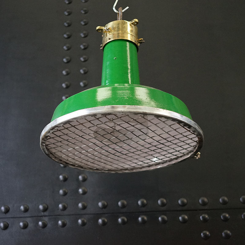 HMS Hermes (R12) Hangar Deck Light - Green Trinity Marine