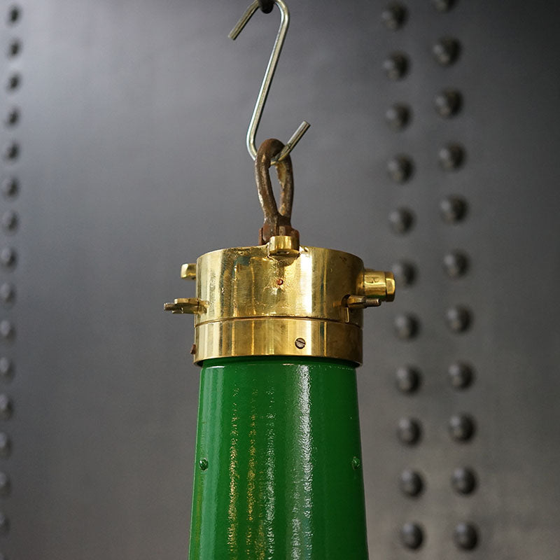 HMS Hermes (R12) Hangar Deck Light - Green Trinity Marine