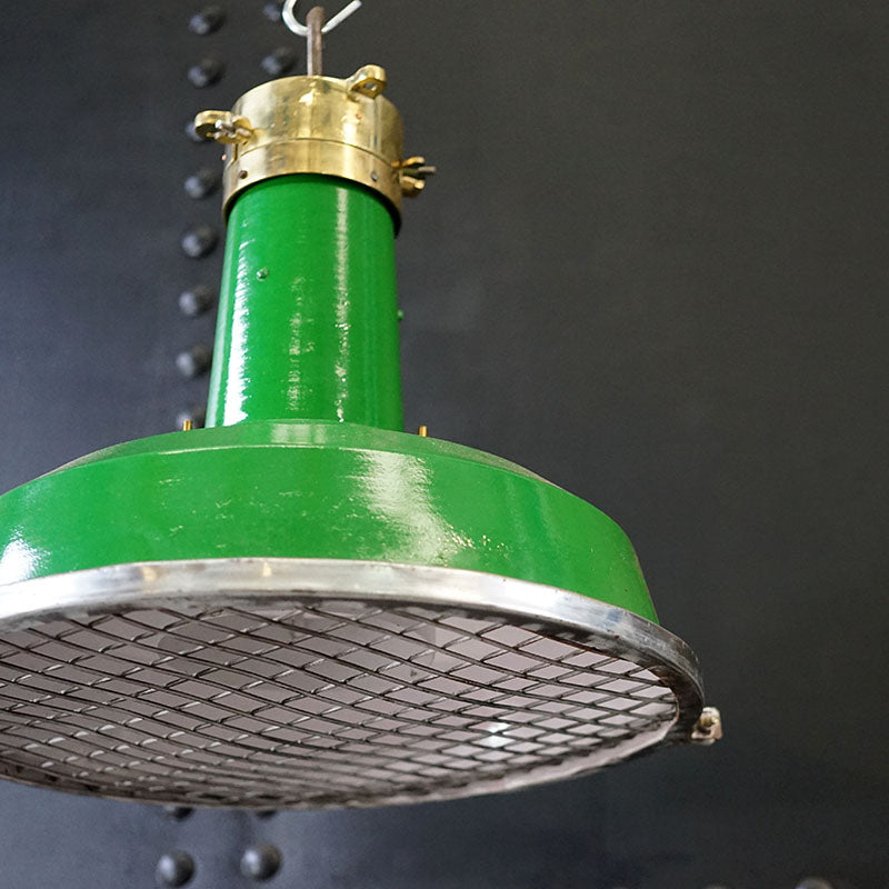 HMS Hermes (R12) Hangar Deck Light - Green Trinity Marine