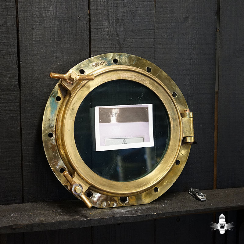 HMS Hermes (R12) - Brass Opening Portholes no's 9 -17 Trinity Marine