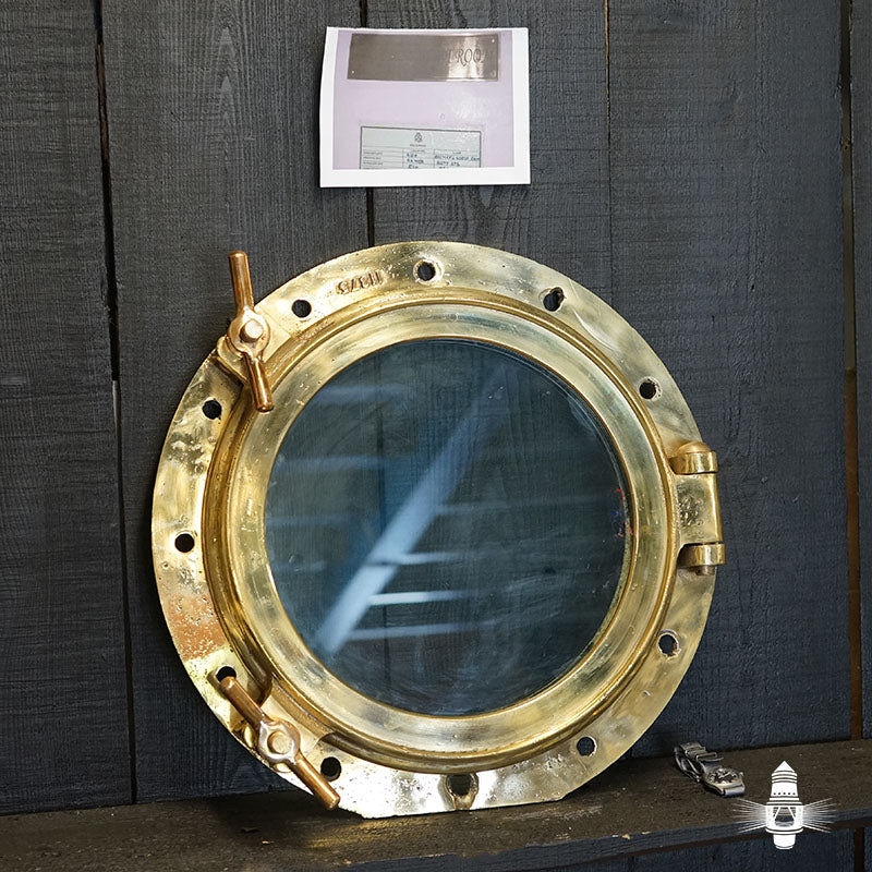 HMS Hermes (R12) - Brass Opening Portholes no's 9 -17 Trinity Marine