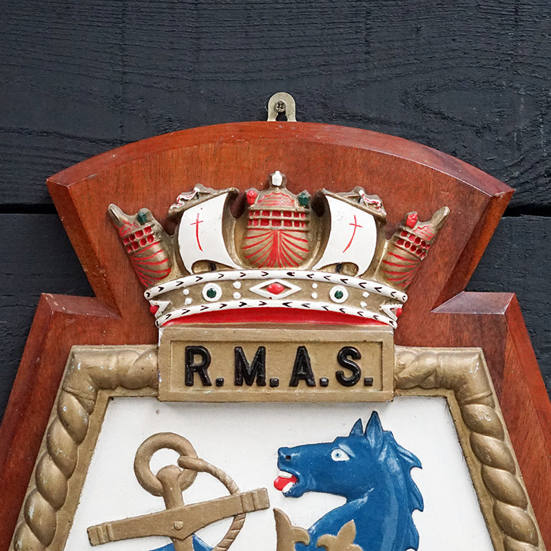 RMAS Screen Badge DECOR   RN Trinity Marine