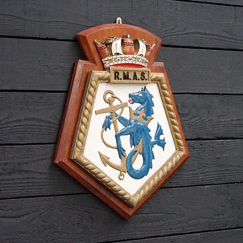 RMAS Screen Badge DECOR   RN Trinity Marine