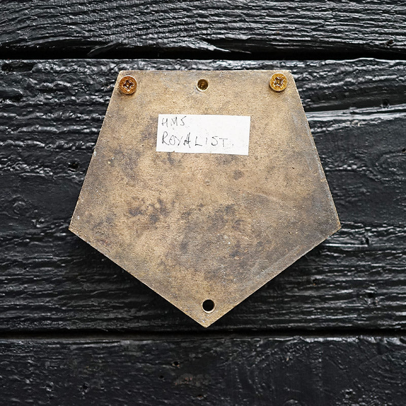 HMS Royalist Boat Badge 1942