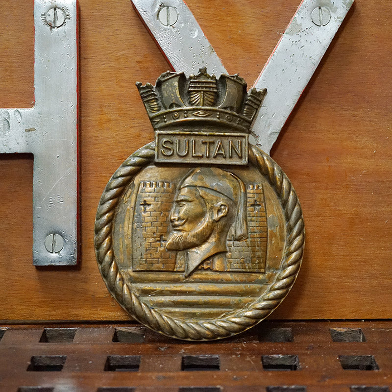 HMS Sultan Shore Base Badge 1956