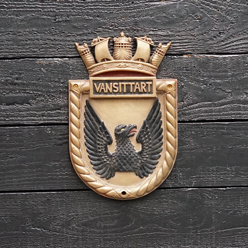 HMS Vansittart Screen Badge - 1919
