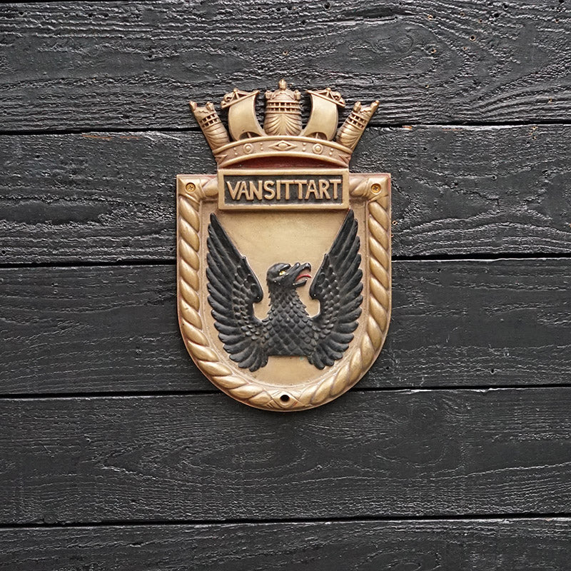 HMS Vansittart Screen Badge - 1919