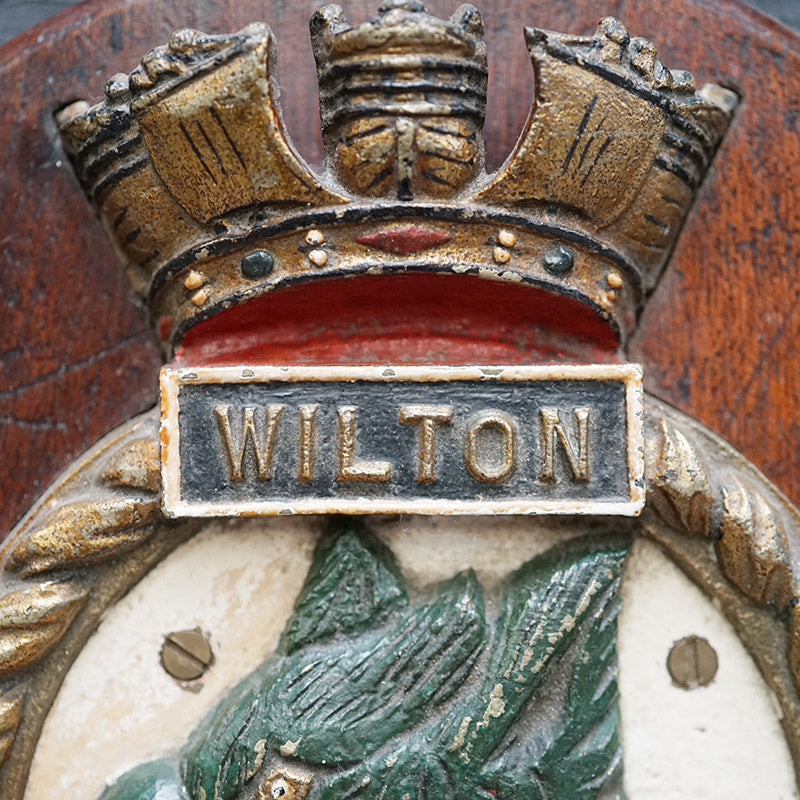 HMS Wilton Boat Badge - 1941 Trinity Marine