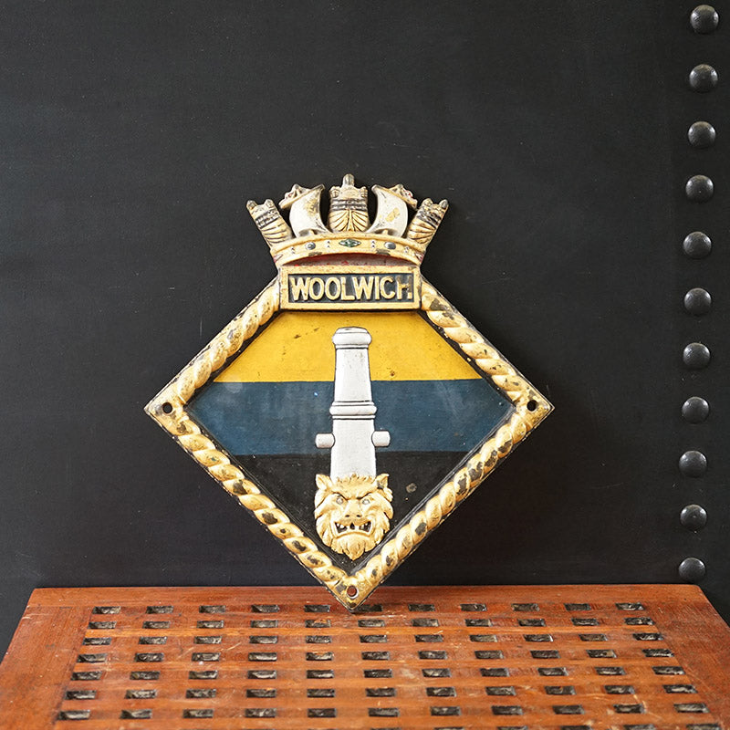 HMS Woolwich Screen Badge - 1935