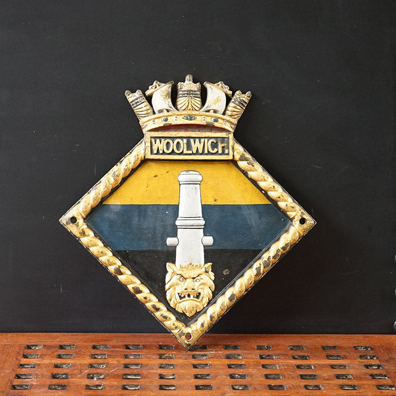 HMS Woolwich Screen Badge - 1935