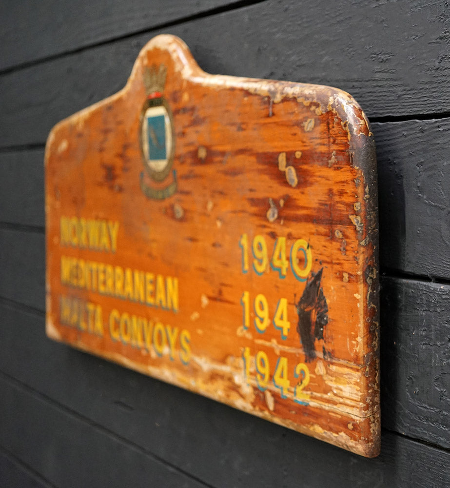 HMS Clyde Battle Honours Board Trinity Marine